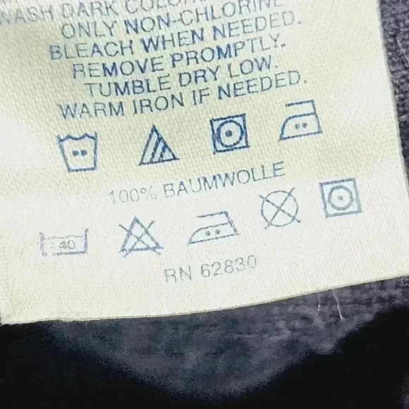 Lands End Traditional Fit Mens Corduroy Pants 38x 32 Waist Tapered Leg Dark Blue - Picture 5 of 8